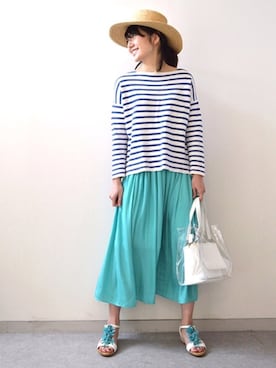 「JELLY BEANS（ジェリービーンズ）のアイテム」を使った、JELLYBEANSさん（レディース・155cm）の春コーディネート