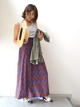 「JELLY BEANS（ジェリービーンズ）のアイテム」を使った、JELLYBEANSさん（レディース・158cm）の春コーディネート