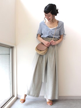 「JELLY BEANS（ジェリービーンズ）のアイテム」を使った、JELLYBEANSさん（レディース・158cm）の春コーディネート