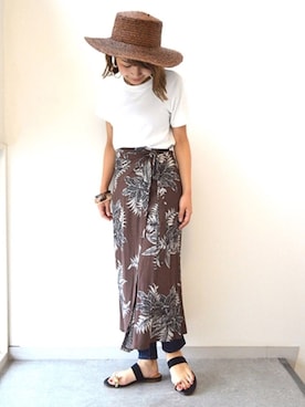 「JELLY BEANS（ジェリービーンズ）のアイテム」を使った、JELLYBEANSさん（レディース・153cm）の夏コーディネート