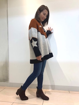 「JELLY BEANS（ジェリービーンズ）のアイテム」を使った、JELLYBEANSさん（レディース・158cm）の秋コーディネート
