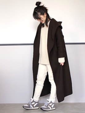 「ボアスニーカー」｜JELLYBEANSさん（レディース・158cm）の秋コーディネート