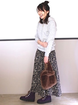 「厚底」｜JELLYBEANSさん（レディース・160cm）の秋コーディネート