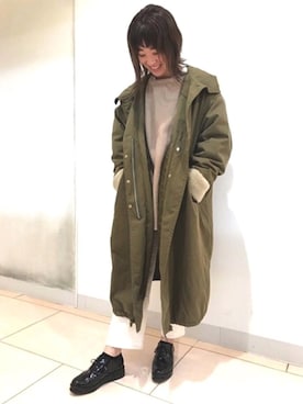 「厚底」｜JELLYBEANSさん（レディース・158cm）の冬コーディネート