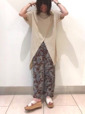 「JELLY BEANS（ジェリービーンズ）のアイテム」を使った、JELLYBEANSさん（レディース・158cm）の夏コーディネート