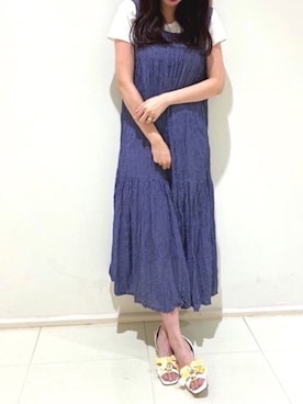 「JELLY BEANS（ジェリービーンズ）のアイテム」を使った、JELLYBEANSさん（レディース・158cm）の夏コーディネート