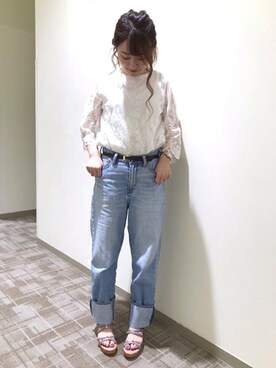 「JELLY BEANS（ジェリービーンズ）のアイテム」を使った、JELLYBEANSさん（レディース・158cm）の夏コーディネート