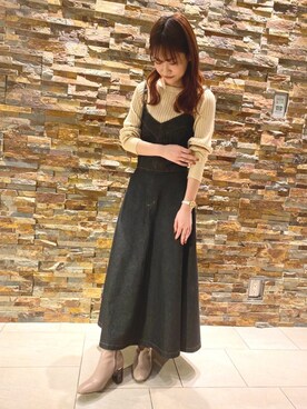 「JELLY BEANS（ジェリービーンズ）のアイテム」を使った、JELLYBEANSさん（レディース・158cm）の秋コーディネート