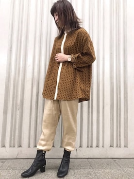 「JELLY BEANS（ジェリービーンズ）のアイテム」を使った、JELLYBEANSさん（レディース・158cm）の秋コーディネート