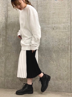 「厚底」｜JELLYBEANSさん（レディース・158cm）の秋コーディネート