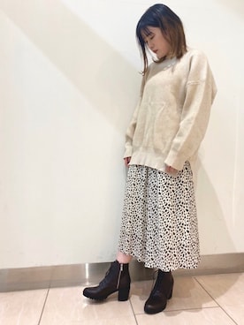 「JELLY BEANS（ジェリービーンズ）のアイテム」を使った、JELLYBEANSさん（レディース・158cm）の冬コーディネート