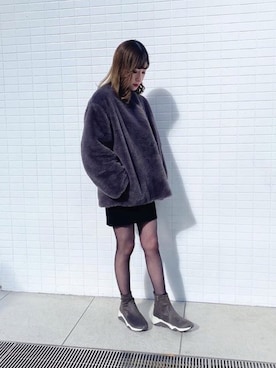 「JELLY BEANS（ジェリービーンズ）のアイテム」を使った、JELLYBEANSさん（レディース・158cm）の冬コーディネート