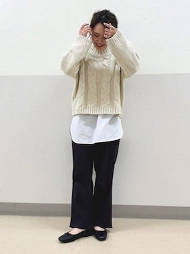 JELLYBEANSさん（レディース・158cm）の冬コーディネート