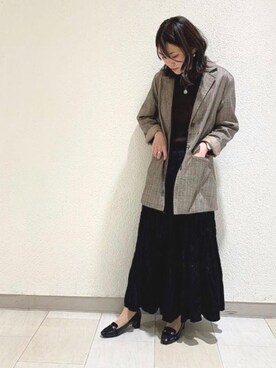 JELLYBEANSさん(レディース・158cm)の冬コーディネート