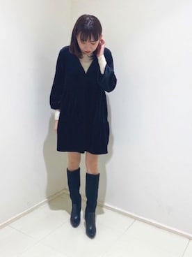 「JELLY BEANS（ジェリービーンズ）のアイテム」を使った、JELLYBEANSさん（レディース・158cm）の冬コーディネート