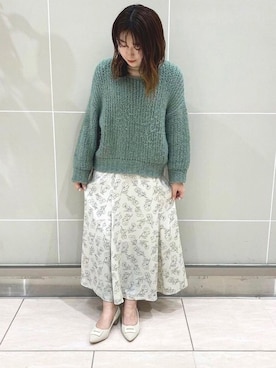 「くすみカラー」｜JELLYBEANSさん（レディース・158cm）の冬コーディネート