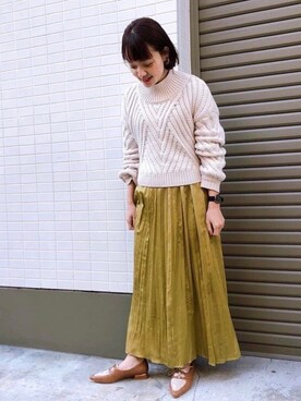 「JELLY BEANS（ジェリービーンズ）のアイテム」を使った、JELLYBEANSさん（レディース・153cm）の冬コーディネート