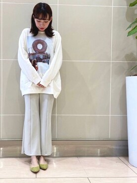 「JELLY BEANS（ジェリービーンズ）のアイテム（バレエシューズ）」を使った、JELLYBEANSさん（レディース・158cm）の冬コーディネート