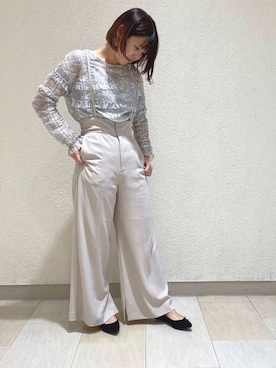 「JELLY BEANS（ジェリービーンズ）のアイテム（バレエシューズ）」を使った、JELLYBEANSさん（レディース・158cm）の冬コーディネート