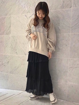 「厚底」｜JELLYBEANSさん（レディース・158cm）の冬コーディネート