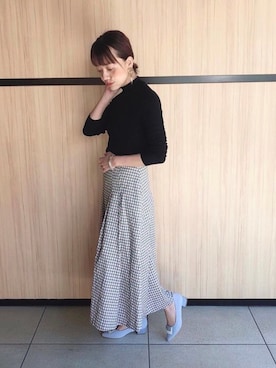 「JELLY BEANS（ジェリービーンズ）のアイテム」を使った、JELLYBEANSさん（レディース・153cm）の春コーディネート