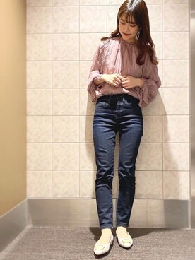 「JELLY BEANS（ジェリービーンズ）のアイテム」を使った、JELLYBEANSさん（レディース・158cm）の春コーディネート