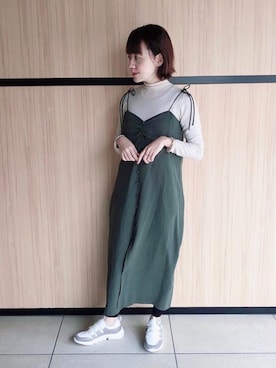 「JELLY BEANS（ジェリービーンズ）のアイテム」を使った、JELLYBEANSさん（レディース・158cm）の春コーディネート