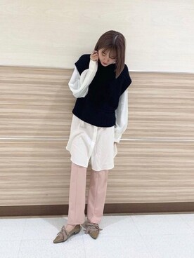 「JELLY BEANS（ジェリービーンズ）のアイテム（パンプス）」を使った、JELLYBEANSさん（レディース・158cm）の春コーディネート