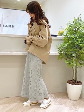 「JELLY BEANS（ジェリービーンズ）のアイテム」を使った、JELLYBEANSさん（レディース・158cm）の春コーディネート