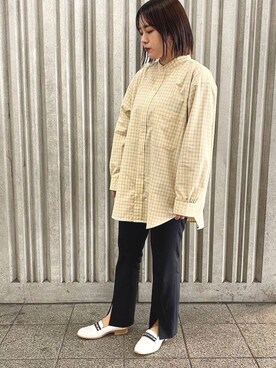 「JELLY BEANS（ジェリービーンズ）のアイテム」を使った、JELLYBEANSさん（レディース・158cm）の春コーディネート