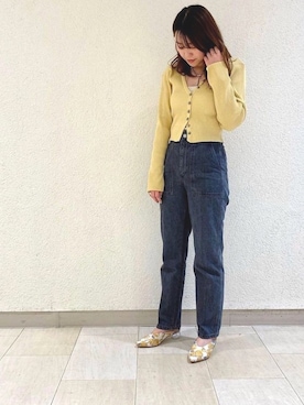 「JELLY BEANS（ジェリービーンズ）のアイテム」を使った、JELLYBEANSさん（レディース・158cm）の春コーディネート