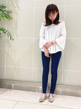 「JELLY BEANS（ジェリービーンズ）のアイテム」を使った、JELLYBEANSさん（レディース・158cm）の春コーディネート