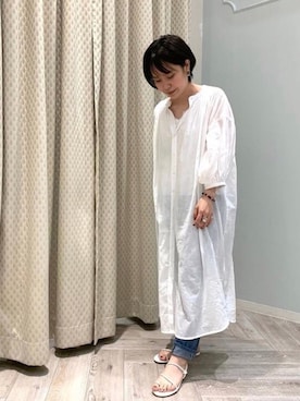 「JELLY BEANS（ジェリービーンズ）のアイテム（サンダル）」を使った、JELLYBEANSさん（レディース・158cm）の春コーディネート
