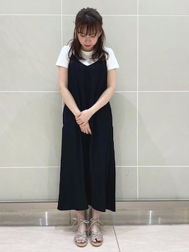 「JELLY BEANS（ジェリービーンズ）のアイテム」を使った、JELLYBEANSさん（レディース・158cm）の春コーディネート