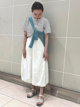 「JELLY BEANS（ジェリービーンズ）のアイテム」を使った、JELLYBEANSさん（レディース・158cm）の夏コーディネート