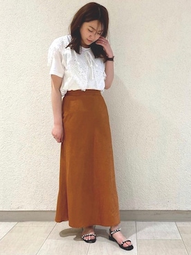 「JELLY BEANS（ジェリービーンズ）のアイテム」を使った、JELLYBEANSさん（レディース・158cm）の夏コーディネート