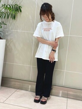 「JELLY BEANS（ジェリービーンズ）のアイテム」を使った、JELLYBEANSさん（レディース・158cm）の夏コーディネート