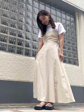 「JELLY BEANS（ジェリービーンズ）のアイテム」を使った、JELLYBEANSさん（レディース・158cm）の夏コーディネート