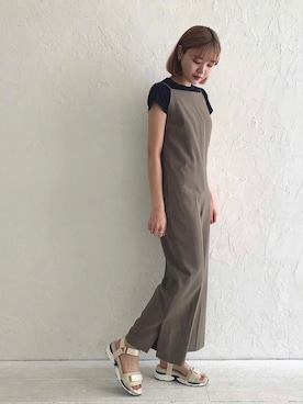 「JELLY BEANS（ジェリービーンズ）のアイテム」を使った、JELLYBEANSさん（レディース・158cm）の夏コーディネート