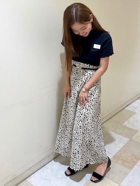 「JELLY BEANS（ジェリービーンズ）のアイテム」を使った、JELLYBEANSさん（レディース・158cm）の夏コーディネート