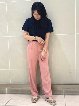 「JELLY BEANS（ジェリービーンズ）のアイテム」を使った、JELLYBEANSさん（レディース・158cm）の夏コーディネート