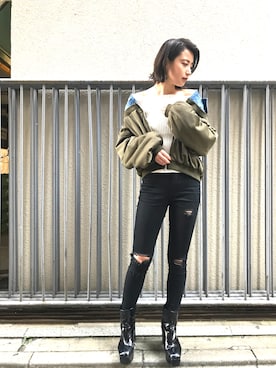 misa_iimuraさん(レディース・155cm)の冬コーディネート