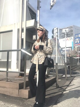 misa_iimuraさん（レディース・156cm）の冬コーディネート