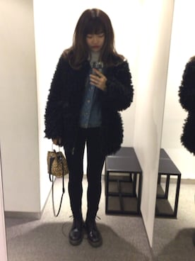 「mcmc」｜aさん（レディース・160cm）の冬コーディネート