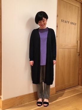 「グレーデニム」｜coenのださん（レディース・153cm）の春コーディネート