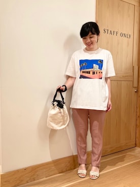 「SMITH'S（スミス）のアイテム（バッグ）」を使った、coenのださん（レディース・153cm）の夏コーディネート