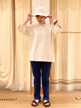 「ベーシックカラー」｜coenのださん（レディース・153cm）の夏コーディネート