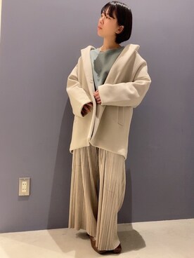 「AMERICAN HOLIC（アメリカンホリック）のアイテム（その他アウター）」を使った、みもさん（レディース・152cm）の冬コーディネート