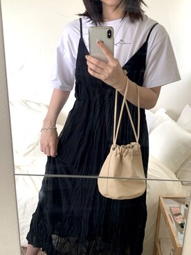 「DW（ディーダブリュー）のアイテム」を使った、ｊｕｎさん（レディース・151cm）の夏コーディネート