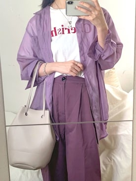 「DW（ディーダブリュー）のアイテム」を使った、ｊｕｎさん（レディース・151cm）の秋コーディネート